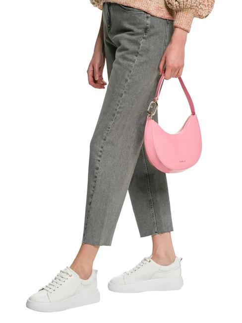 PRIMAVERA Geantă hobo din piele muscată - Genți femei