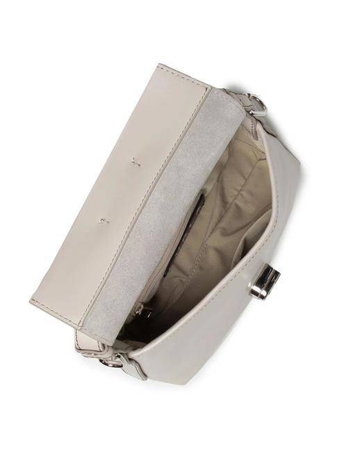 CHARLOTTE Geanta de mana, cu bareta de umar perla - Genți femei