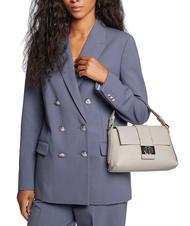 FURLA CHARLOTTE Geanta de mana, cu bareta de umar perla - Genți femei - 7