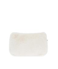 FURLA MOON Geanta de umar cu bareta de umar bumbac alb - Genți femei - 4
