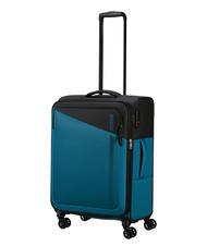 AMERICAN TOURISTER DARING DASH Cărucior mediu extensibil albastru negru - Trolere semirigide - 6