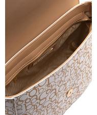 ROCCOBAROCCO GIADA geanta de umar alb/piele de vaca - Genți femei - 4