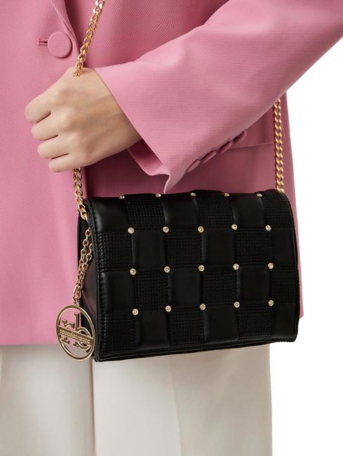 DIAMANTE  Mini geantă de umăr/încrucișată negru - Genți femei