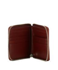 THE BRIDGE PITIGLIANO Portofel de piele Maro / Paladiu - Portofele bărbați - 2