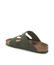 BIRKENSTOCK ARIZONA Papuc cu două benzi cimbru de praf de desert - Pantofi unisex - 4