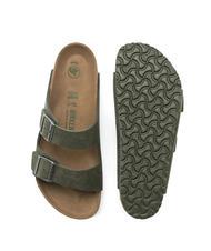 BIRKENSTOCK ARIZONA Papuc cu două benzi cimbru de praf de desert - Pantofi unisex - 7