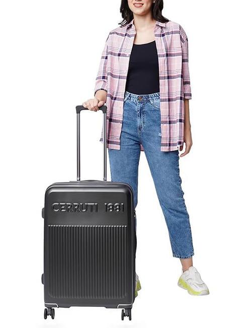 1881 Cărucior mediu extensibil Gri - Trolere rigide