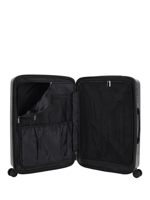 1881 Cărucior mediu extensibil negru - Trolere rigide