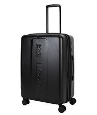 CERRUTI 1881 Cărucior mediu extensibil negru - Trolere rigide - 3