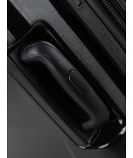 CERRUTI 1881 Cărucior mediu extensibil negru - Trolere rigide - 7