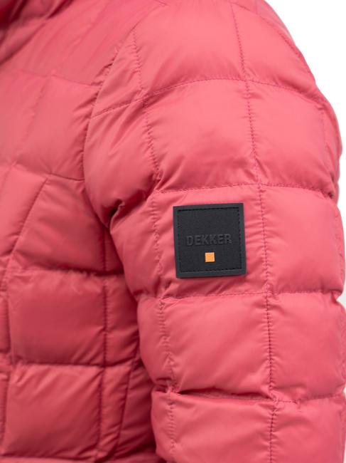 SCIRE NY DOUBLE Jachetă cu glugă pe două fețe Piele Cordovan - Tabasco - Jachete de puf pentru femei