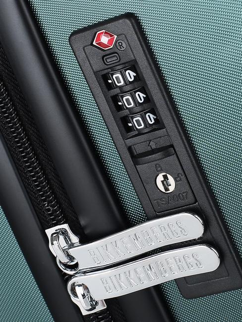 YUGINE Cărucior de dimensiune medie verde - Trolere rigide