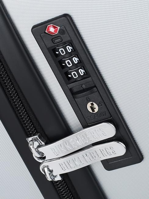 YUGINE Cărucior de dimensiune medie Gri - Trolere rigide