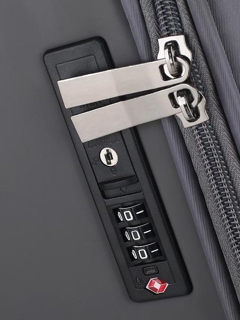 AUDRIK Cărucior de dimensiune medie Gri - Trolere semirigide