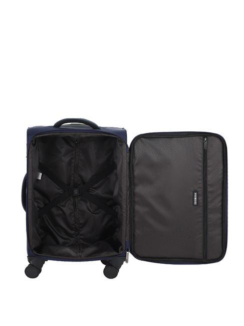 AUDRIK Cărucior pentru bagaje de mână albastru - Bagaje de mână