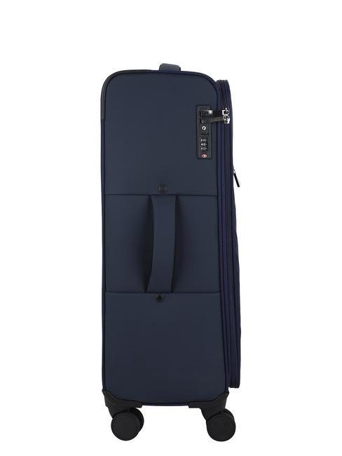 AUDRIK Cărucior pentru bagaje de mână albastru - Bagaje de mână