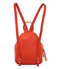 LESAC VANESSA Rucsac Dollar din piele coral - Genți femei - 3