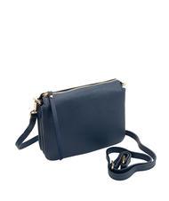 LESAC SIMONA Geantă de umăr din piele Tris dollar blugi - Genți femei - 2