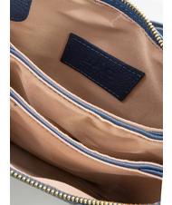 LESAC SIMONA Geantă de umăr din piele Tris dollar blugi - Genți femei - 5