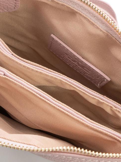 SIMONA Geantă de umăr din piele Tris dollar roz milenar - Genți femei