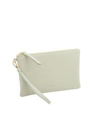 LESAC ROBERTA Pochetă Dollar din piele teal artic - Genți femei - 2