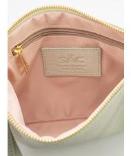 LESAC ROBERTA Pochetă Dollar din piele teal artic - Genți femei - 6