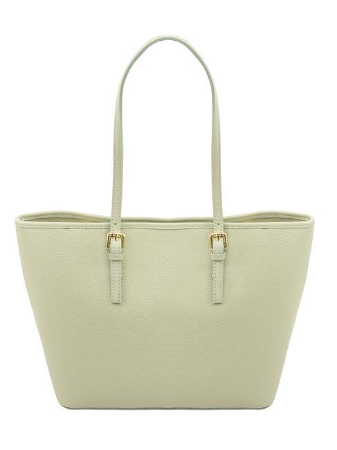 CHIARA Geantă shopper din piele Dollar teal artic - Genți femei