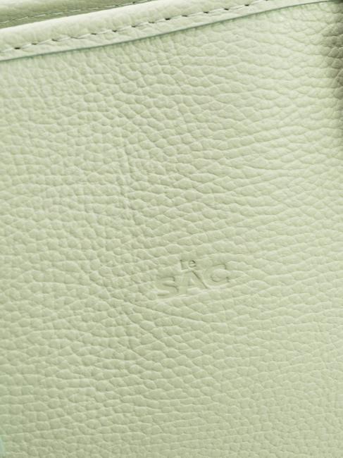 CHIARA Geantă shopper din piele Dollar teal artic - Genți femei