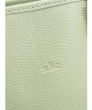 LESAC CHIARA Geantă shopper din piele Dollar teal artic - Genți femei - 5