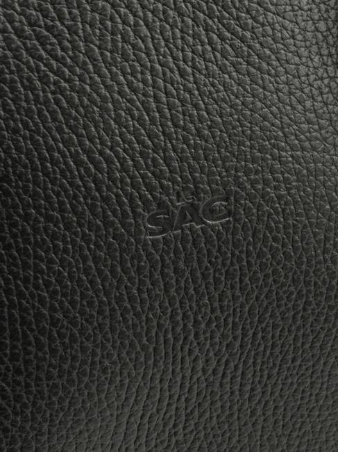 MARTINA Geantă shopper din piele Dollar negru - Genți femei