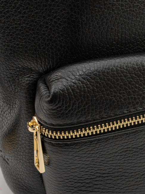 VANESSA Rucsac Dollar din piele negru - Genți femei