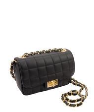 LESAC GIULIA Geantă de umăr cu lanț din piele Dollar - Genți femei