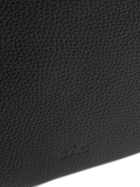 ROBERTA Pochetă Dollar din piele negru - Genți femei