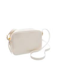 COCCINELLE CHERRY Geanta aparat foto din piele ciocanita lapte de nucă de cocos - Genți femei - 2