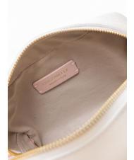 COCCINELLE CHERRY Geanta aparat foto din piele ciocanita lapte de nucă de cocos - Genți femei - 5