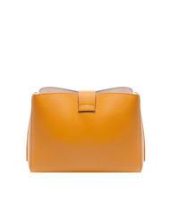 COCCINELLE ALBA Geanta de umar din piele ciocanita paprika - Genți femei - 4