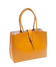 COCCINELLE ALBA Geanta de cumparaturi din piele ciocanita - Genți femei