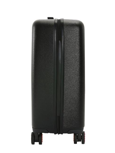 SIGNATURE Cărucior pentru bagaje de mână negru roșu - Bagaje de mână