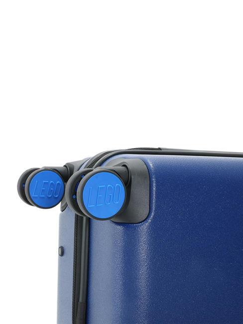 SIGNATURE Cărucior pentru bagaje de mână negru/albastru - Bagaje de mână