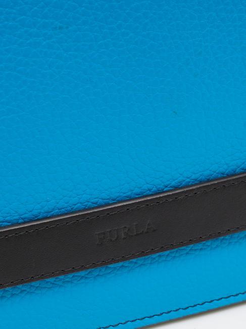 ULISSE clutch St eracle din piele de vițel turcoaz h - Genți femei