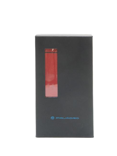 MUSE Portofel mare cu fermoar din piele RED - Portofele femei