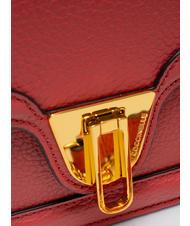 COCCINELLE NEW MARVIN TWIST Geanta de umar micro, din piele merisoare - Genți femei - 5