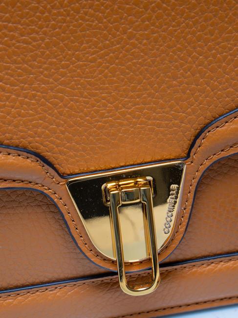 NEW MARVIN TWIST  Geanta de umar, din piele paprika - Genți femei