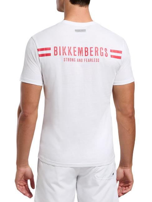 VERTICAL STRIPES Tricou din bumbac alb - tricou