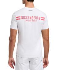 BIKKEMBERGS VERTICAL STRIPES Tricou din bumbac - tricou