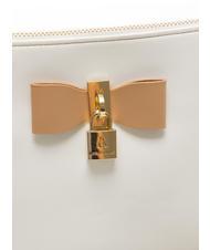 L'ATELIER DU SAC LA LA LAND Geantă clutch cu umăr plat alb/brun - Genți femei - 3