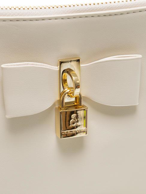 LA LA LAND Geantă clutch cu umăr plat nisip - Genți femei