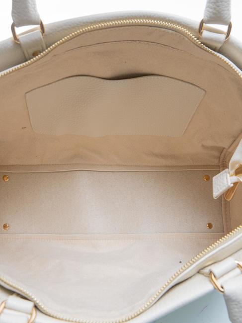 MIA Geanta de mana cu curea de umar aproape alb - Genți femei