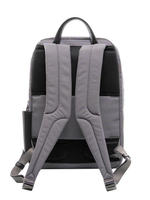 KLOUT Rucsac din piele si material textil, suport pc 15.6". grigio2 - Rucsacuri pentru laptop