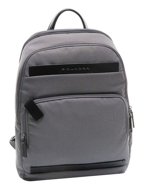 KLOUT Rucsac din piele si material textil, suport pc 15.6". grigio2 - Rucsacuri pentru laptop